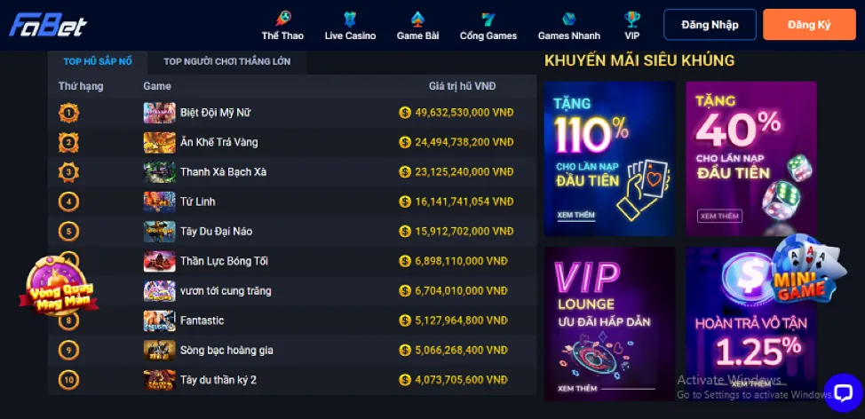 Cá cược trực tiếp tại bom88 login